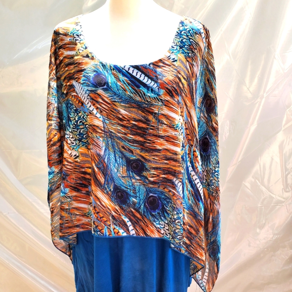 Cha cha vente blouse, 2X